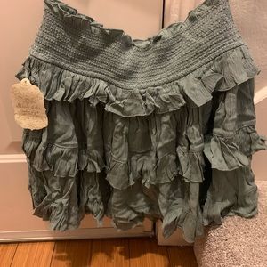NWT Altar’d State ruffled skirt